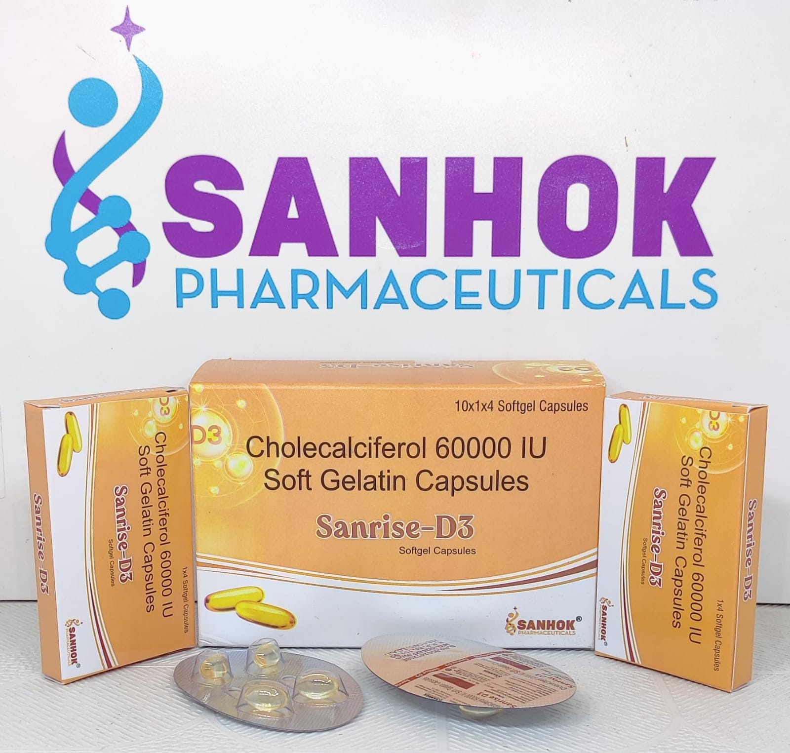 SANRISE D3 SOFTGEL CAP image