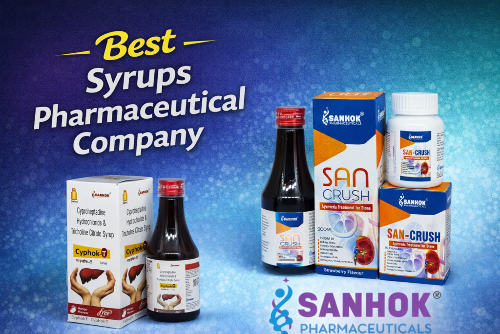 Best Syrups Pharmaceutical Company: Sanhok Pharmaceuticals