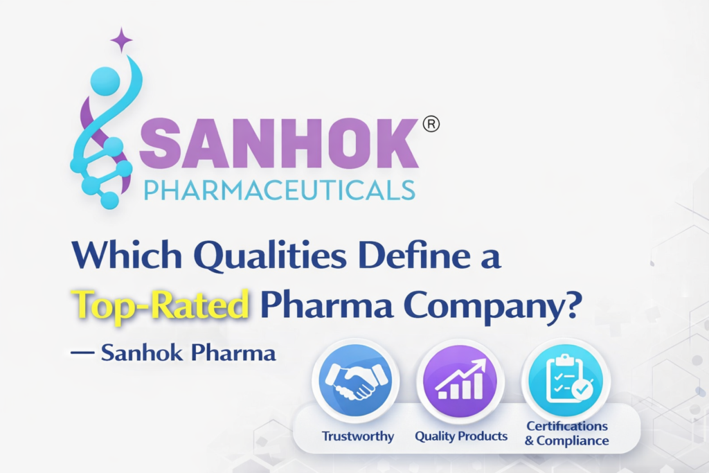 Which Qualities Define a Top-Rated Pharma Company? – Sanhok Pharma